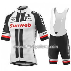 Tenue Maillot + Cuissard à Bretelles 2018 Team Sunweb N001